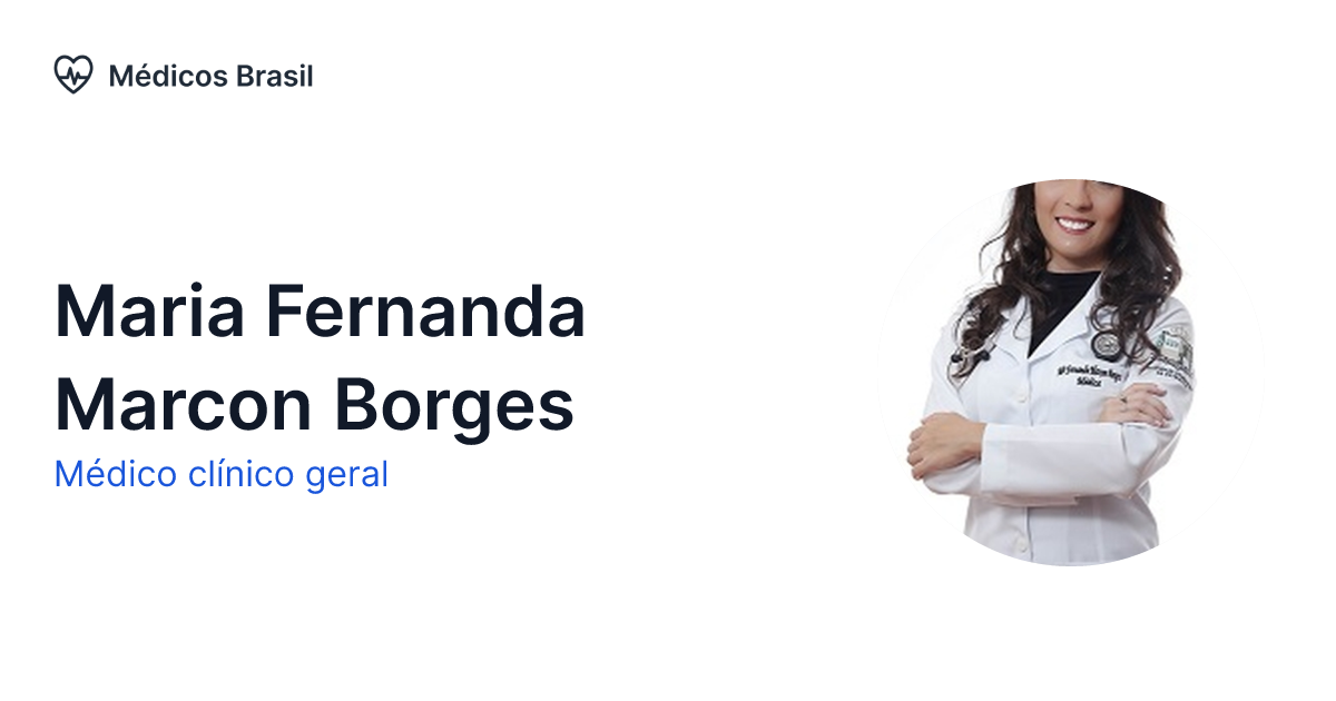 Maria Fernanda Marcon Borges Médico Clínico Geral Médicos Brasil 